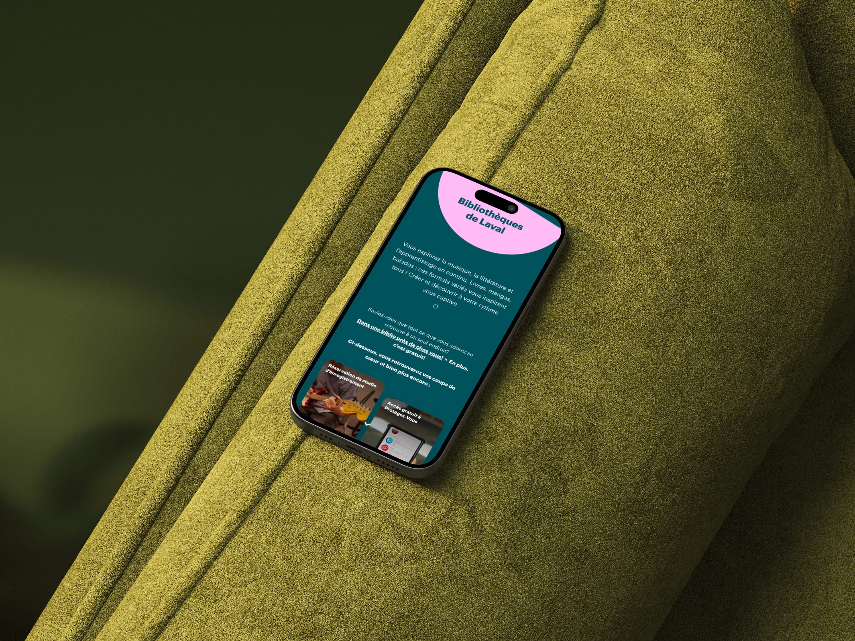 Bibliothèque de Laval screenshot 2