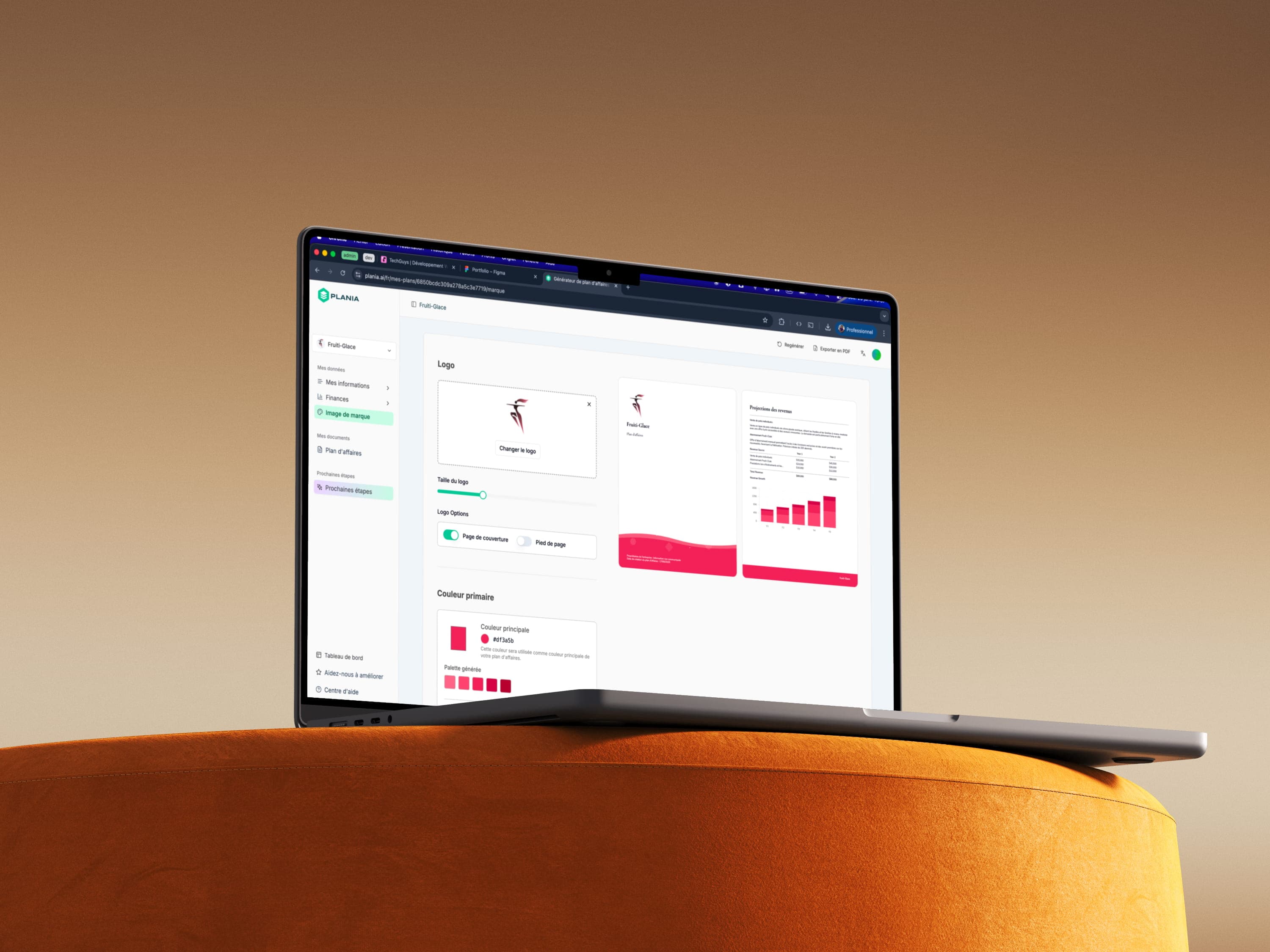 Plania AI screenshot 2